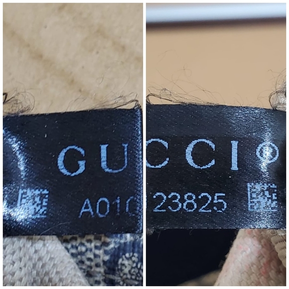 GUCCI GG Plus Monogram Medium Flat Messenger Bag Navy - Picture 8 of 13